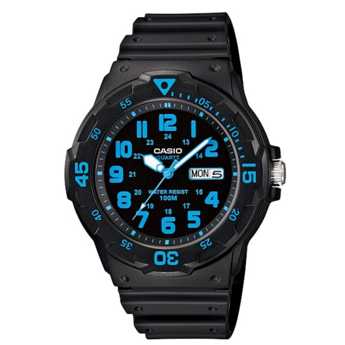 ✅New Ori Jam Tangan Casio Mrw200H / Mrw-200H-2Bvdf Original  Bergaransi Terbaru