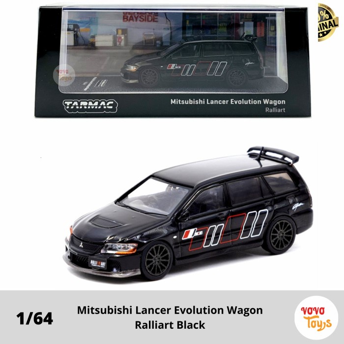 ✅COD Tarmac Works 1/64 Mitsubishi Lancer Evolution Wagon Ralliart Tarmac64 Terbatas