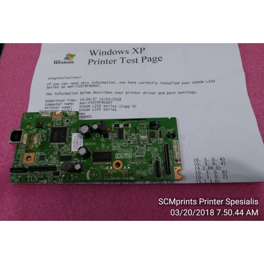 ✅COD Mainboard Epson L210 Promo Board Printer L210 Murah Spesial Sparepart Terbaru