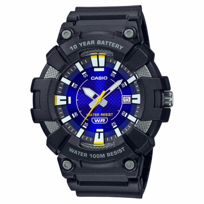 ✅New Ori Jam Tangan Casio Original Pria Mw-610H-2A Original 100 Casio Diskon