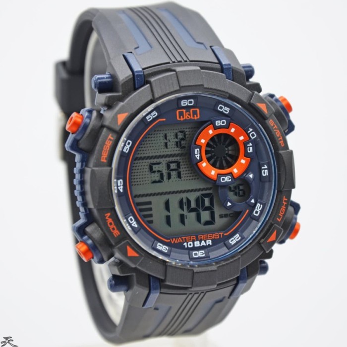 ✅New Ori QQ M168J Jam Tangan Digital Pria Original Limited
