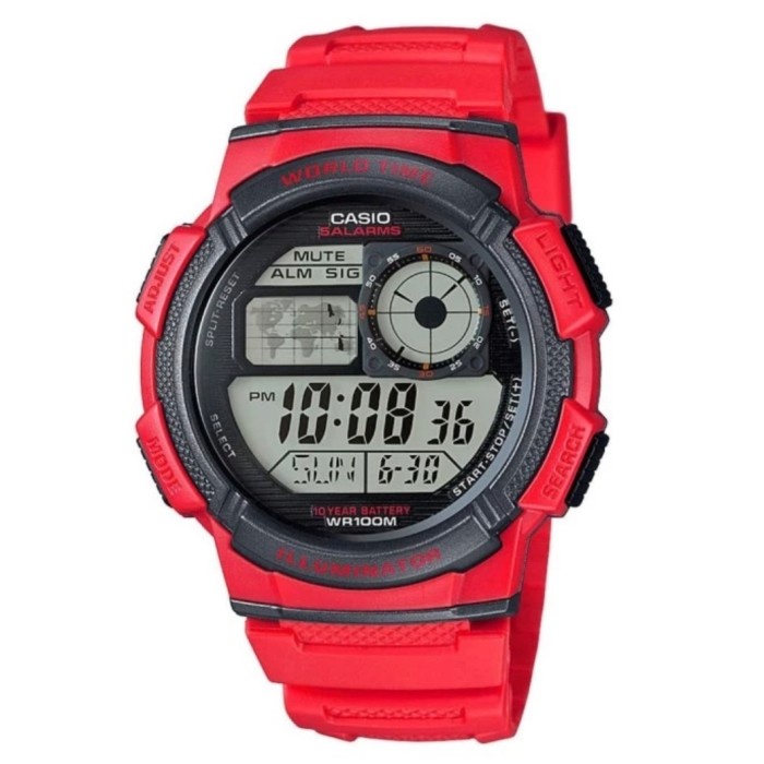 ✅New Ori Jam Tangan Casio Ae-1000W-4Avdf / Ae-1000W-4A / Ae 1000W 4 Terbaru