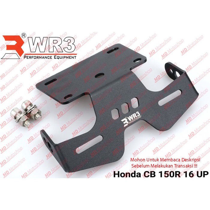 ✅Ori Tail Tidy Wr3 Dudukan Plat Cb 150R 16Up Diskon