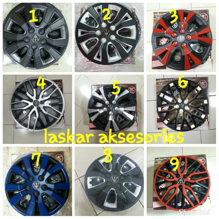 ✅Original Dop Roda / Velg Mobil Suzuki Karimun Wagon R Ring 13 / 14 Limited