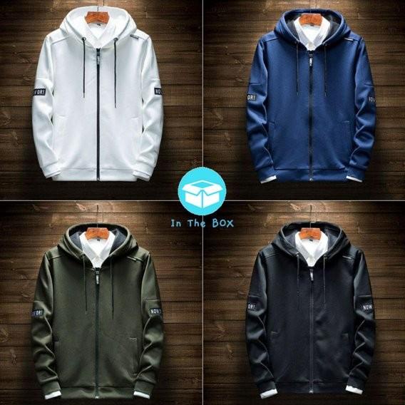 Itb Jaket Hoodie Pria Now Fleece Laz