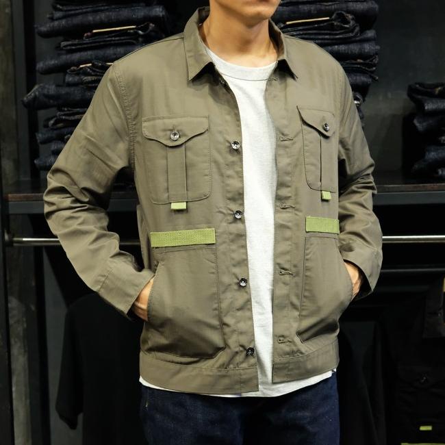 Risen Field Jacket : Olive Ripstop