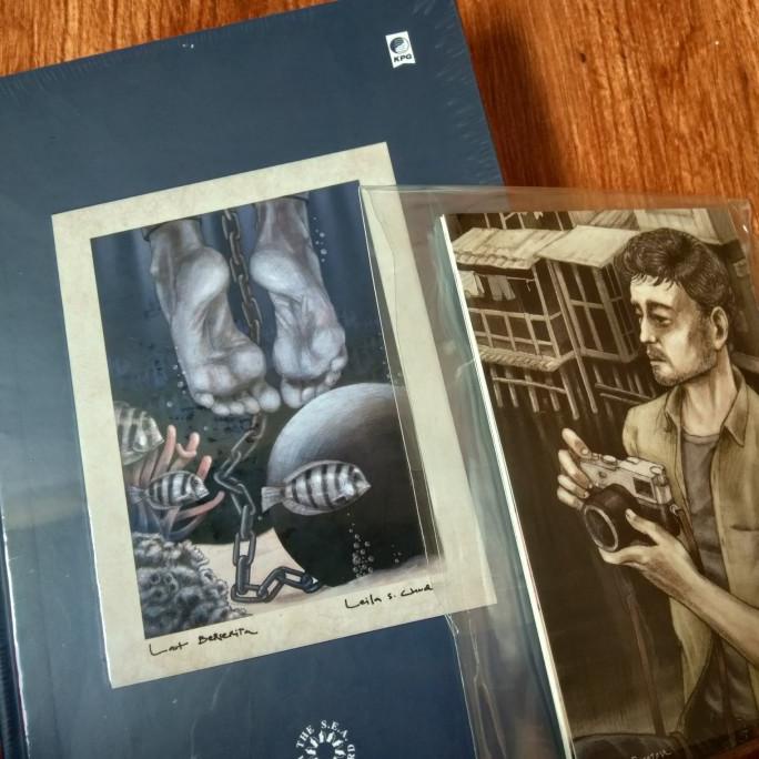 Buku Novel Laut Bercerita Hard Cover by Leila S. Chudori