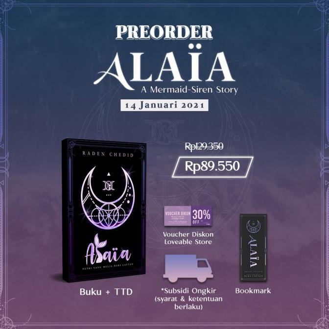 Novel Alaia + TTD - Raden Chedid