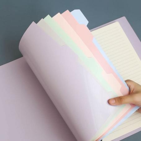 

Best! A5 B5 Set Binder Morandi 20 26 Lubang Holes / Buku Kuliah Ring Besi Estetik Aesthetic Pastel Loose Leaf Kampus Campus Neja Life