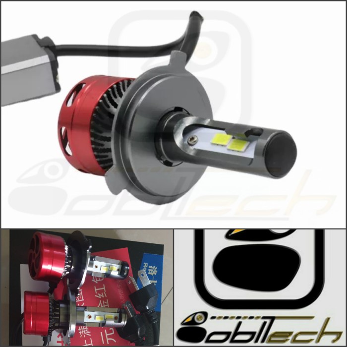 ✨COD Bobltech Lampu Mobil Led H4 M1Ni 20000Lm Terbatas