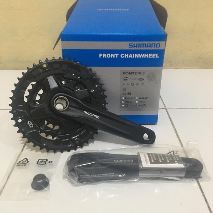[Baru] Crankset Shimano Altus Mt210 44T Terbatas