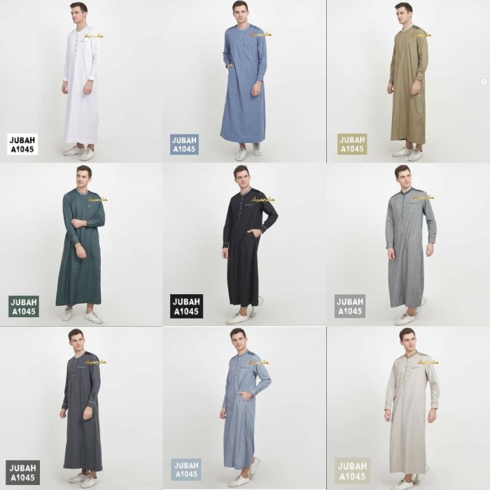 [COD] Jubah Haramain Saudi Doanda Premium Design Pria Terbaru