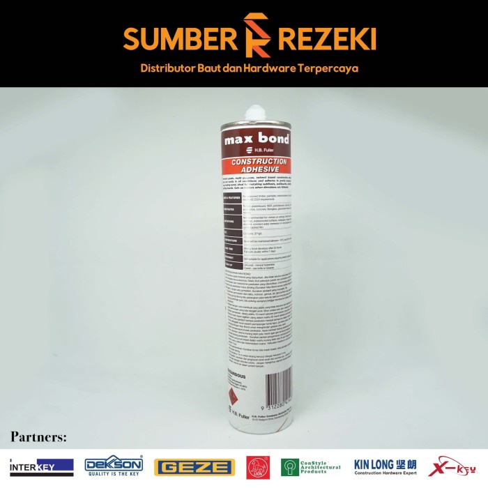 

Lem Maxbond Fuller Brown Construction Strong Adhesive