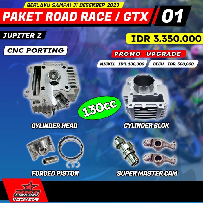 BRT PAKET ROAD RACE / GTX 1 JUPITER Z