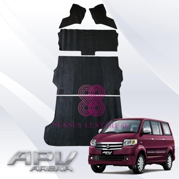 ✅Termurah Karpet Mobil Suzuki Apv Arena Luxury - Logo Terbaru