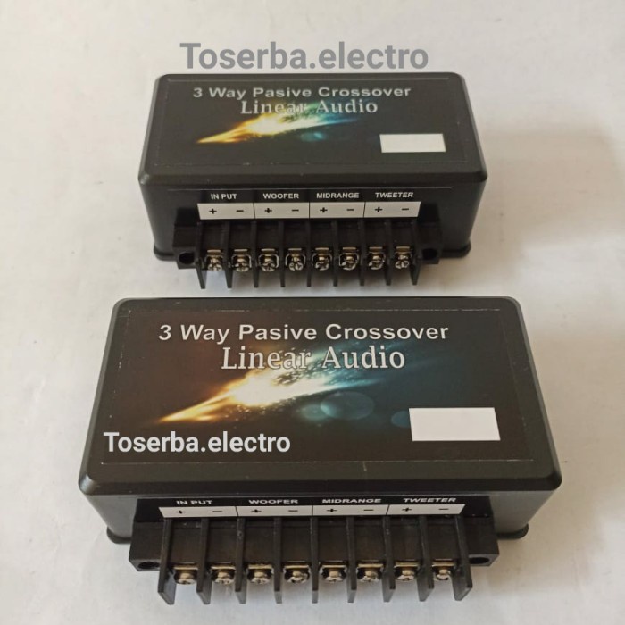 ✅Sale Pasive Crossover 3Way Linear Audio Pasif Audio Mobil Limited