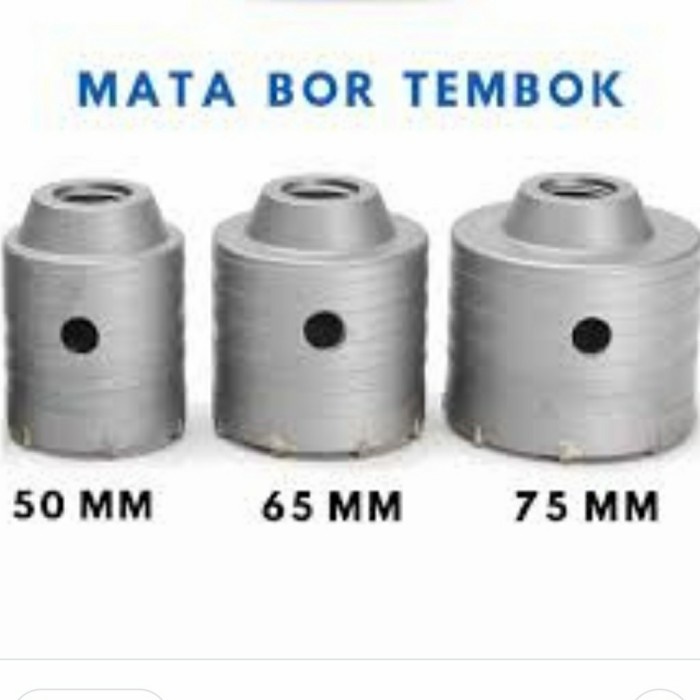 ✅COD Matabor Holesaw Beton 65Mm Mata Bor Hole Saw Hollow Core Drill Tct Ori Diskon