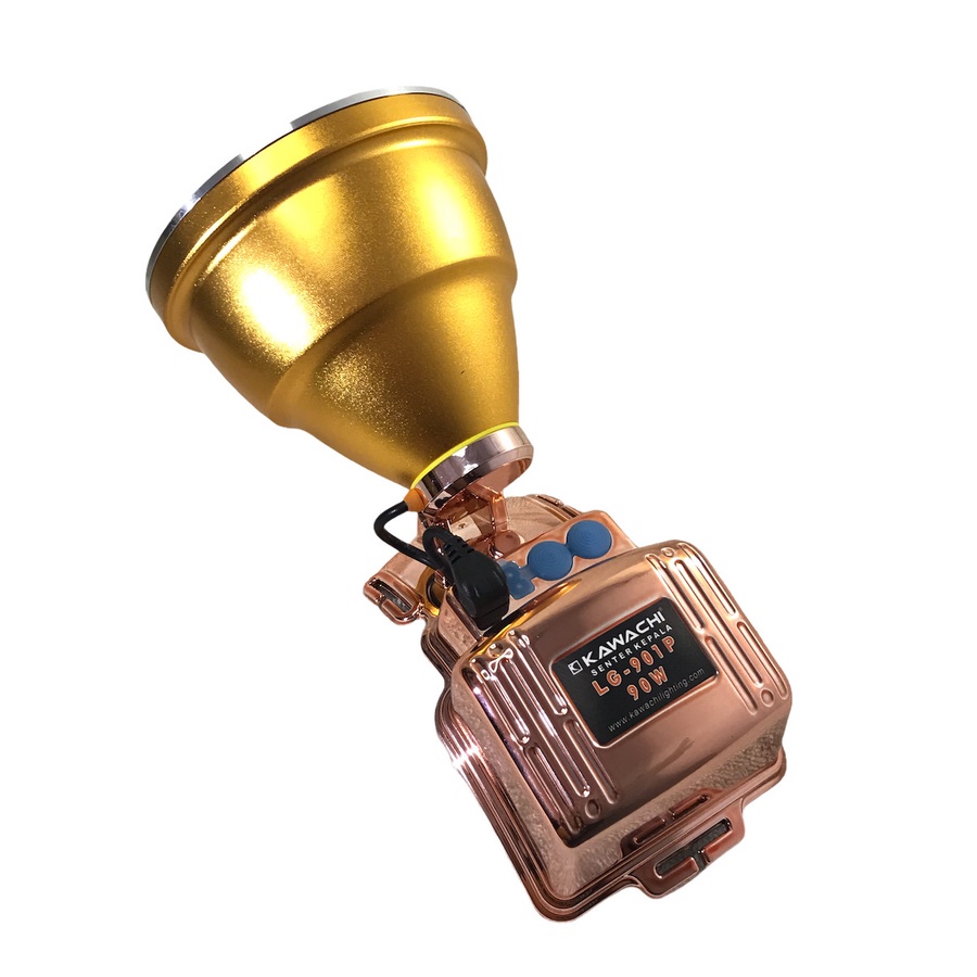 Cod Senter Kepala Headlamp Kawachi 90W Led 90 Watt 901P Cahaya Putih 90 Watt