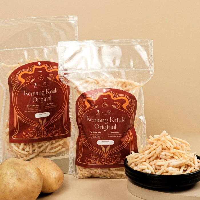 

Sambal Bu Djui X Imel Vilentcia Kentang Kriuk