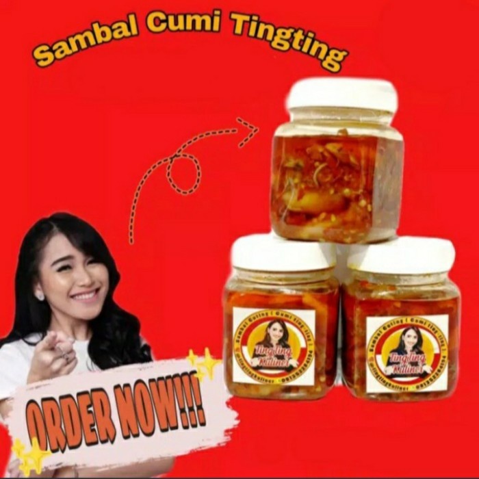 

Sambal Cuting ( Cumi Tingting) By Ayu Ting-Ting Pedas Seafood Sambel