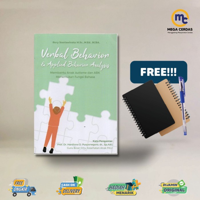 

Buku Verbal Behavior & Applied Behavior Analysis - Rury Soeriawinata