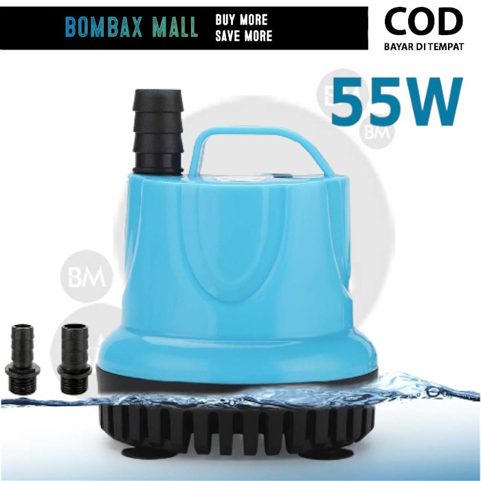 ✅New Ori Pompa Celup Kolam 55W Mesin Pengelola Pendorong Air Kolam Serbaguna Terbatas