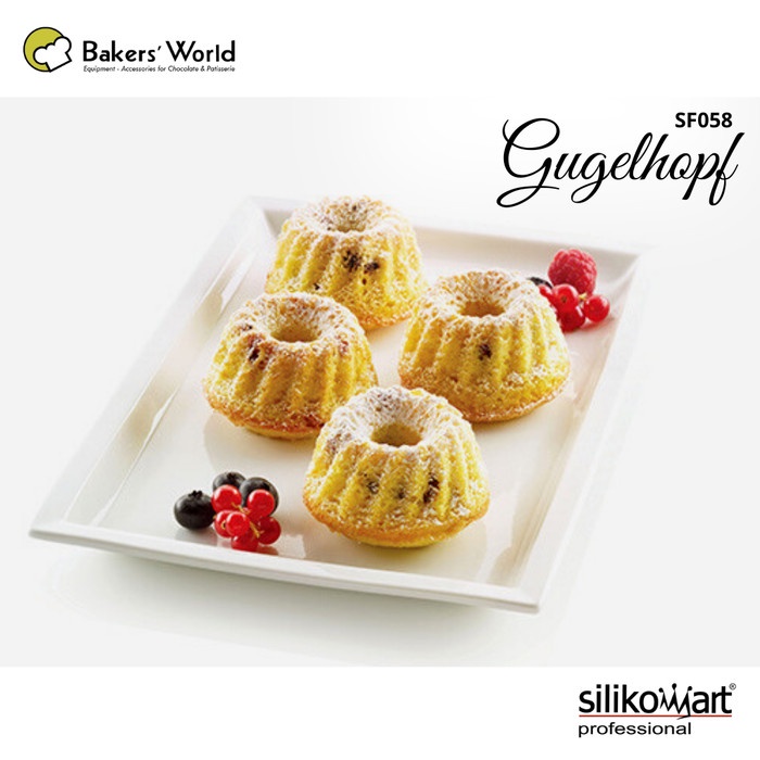 

✅Original Cetakan Silikon - Silikomart Sf058 Gugelhopf Diskon