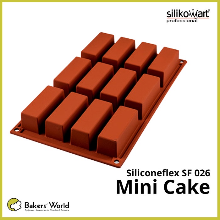 

✅Original Cetakan Silikon - Silikomart Sf026 Mini Cake Terbaru