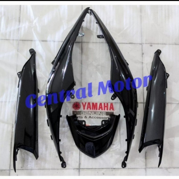 ✅Termurah Cover Body Halus Full Set Mio Soul Gt 115 Hitam Ori Ygp Terbaru