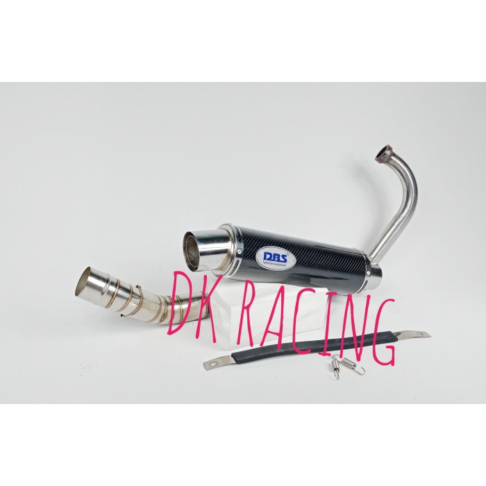 ✨Baru Knalpot Sonic Jupiter Mx 135 King Supra Gtr Dbs Old Carbon 3 Berkualitas