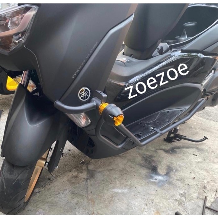 ✅Termurah Set Crashbar Nmax 155 2020 Jalu Black Diamond Limited