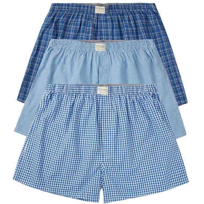 Boxer Giordano 3 Pcs / Celana Pria Boxer Giordano Original 3 Pcs