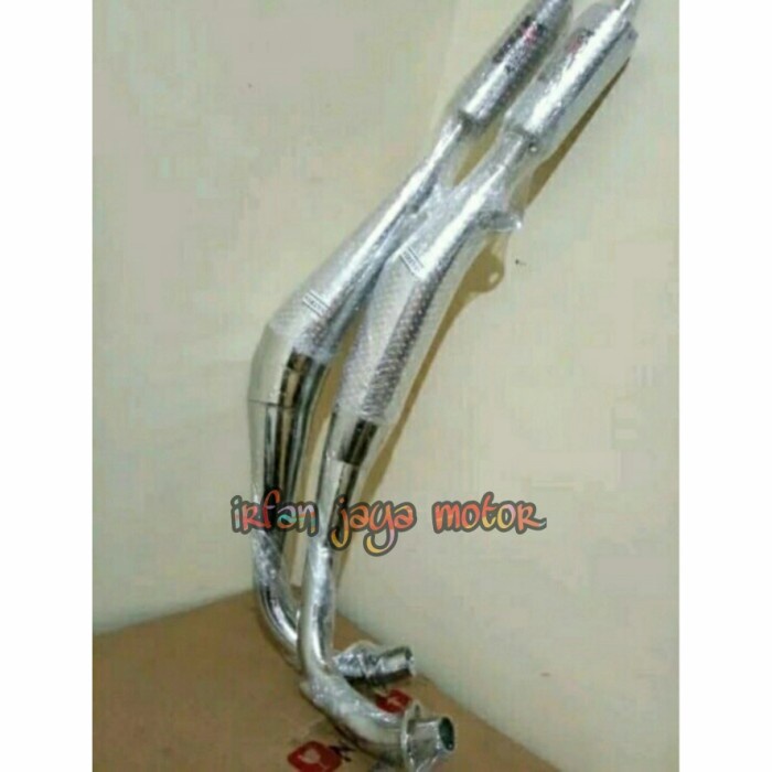 ✨Baru Knalpot Recing Satria 2Tak Fizr Crom Suara Ninja Terbaru