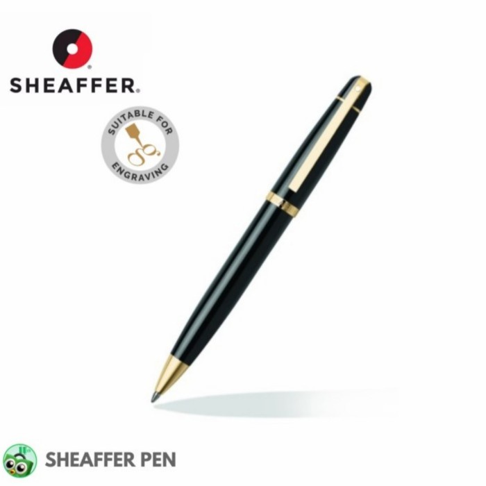 

✨Sale Sheaffer® 500 - Glossy Black Featuring Gold Tone Trim Ballpoint Terbaru