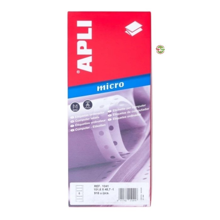 

✨Ready Apli Label Continous Form 1016 X 487 Mm 918 Unit #Ap01041 Berkualitas