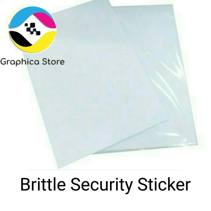 

✨Ready Brittle Security Sticker Pecah Telur Label Seal Paket Economis Diskon
