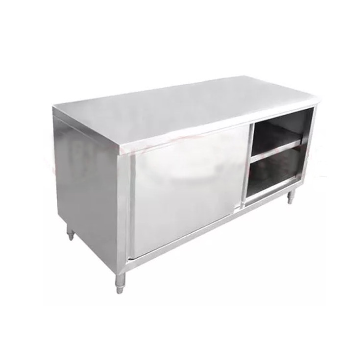 

✨Ready Stainless Steel Cabinet With Sliding Door Mutu Wte-8Sd Diskon