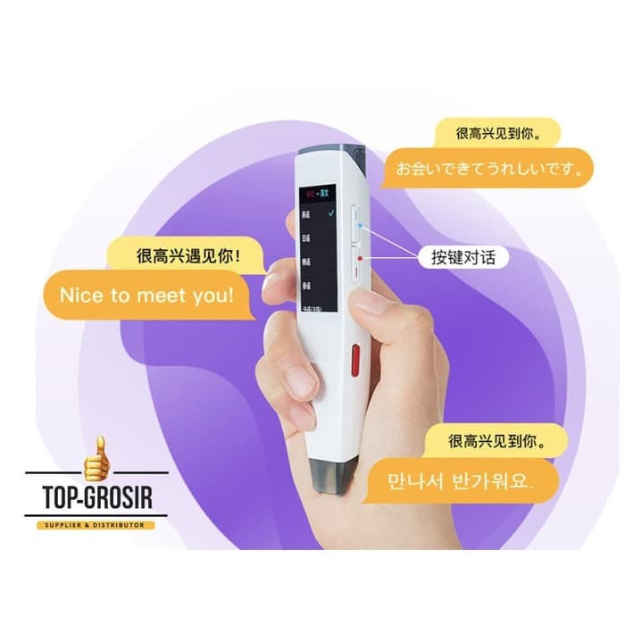 

✨Ready Penerjemah Suara Sougou S10 Translator Baca Mini Portable Pensil Pena Limited
