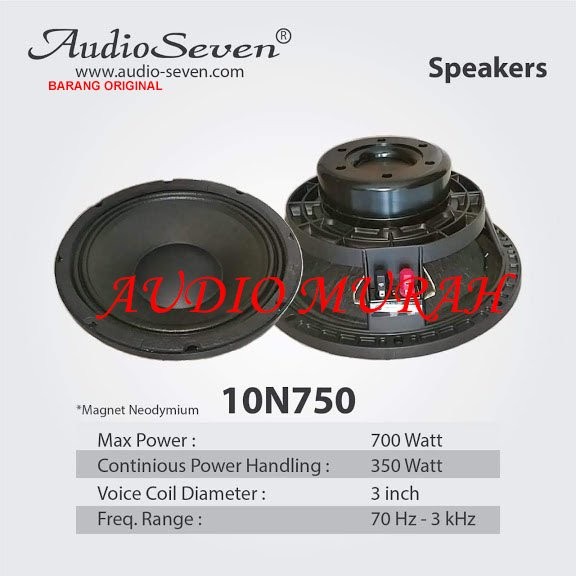 ✨Sale Speaker Component Speaker Audio Seven 10N750 Terbaru
