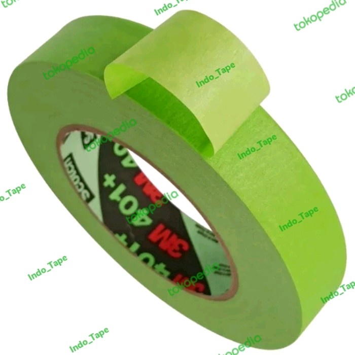

✨Sale 3M Masking Tape 233/401 Green Uk 96Mm X 50Mtr / Lakban Kertas Hijau Terbatas