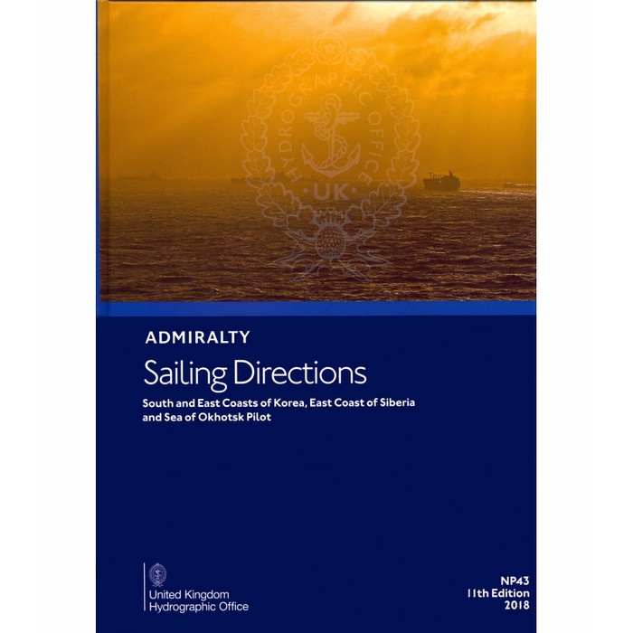 ✨Ready Np 43 South And East Coast Of Korea Siberia And Sea Of Okhotsk Pilot Limited