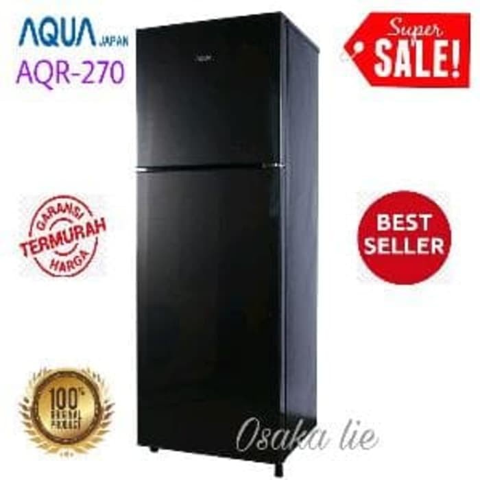 ✨Ready Kulkas Aqua 2 Pintu - Aqr 270 Terbatas