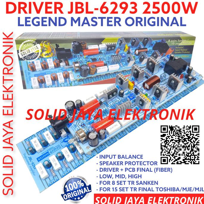 New Kit Driver Jbl 6293 Jbl6293 Jbl-6293 Super Power Amplifier -Tr Final Original