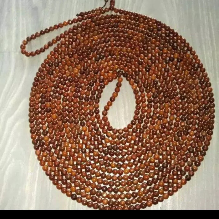 ✨New Tasbih Kaukah/Kaokah 1000 Butir Warna Coklat 1000Riginal/Asli Kaukah Berkualitas