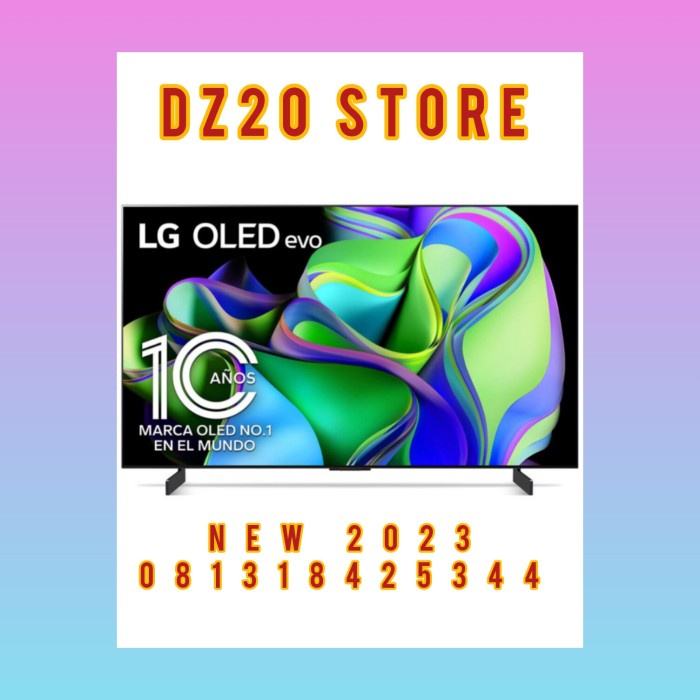 ✨New Lg 42C3 Oled Smart Tv 42 Inch 42C3Psa Oled Tv Diskon