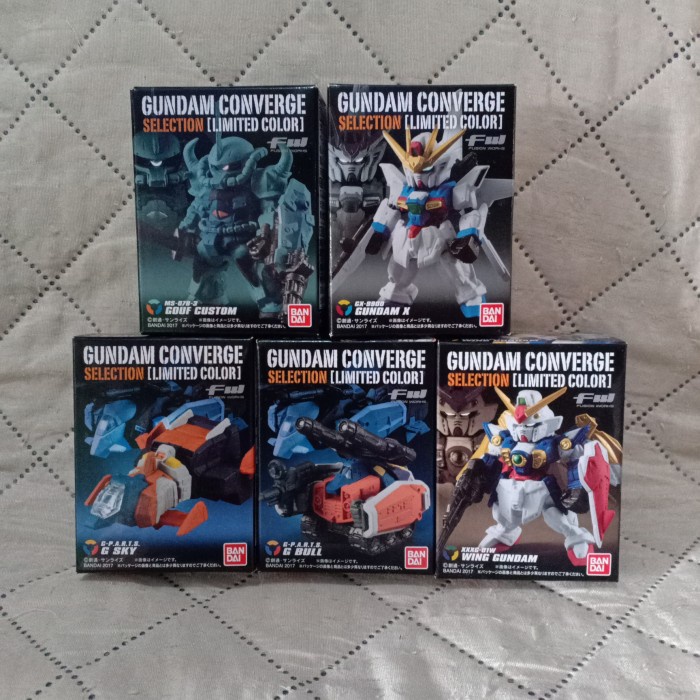 ✨New Converge Wing Gundam X Gouf G Sky Bull Selection Limited Color Fw Berkualitas