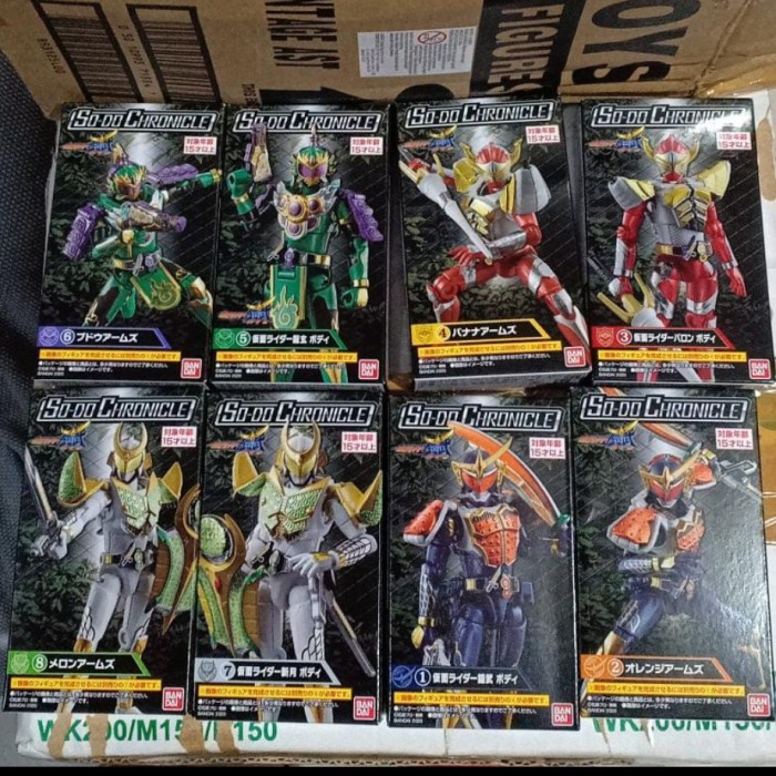 ✨New Sodo Shodo Kamen Rider Gaim Baron Zangetsu Melon Ryugen Ryuugen So-Do Terbatas