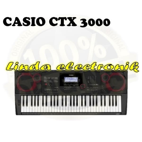 ✨New Keyboard Casio Ct-X3000 Casio Ctx-3000 Casio Ctx3000 Casio Ctx 3000 Terbatas