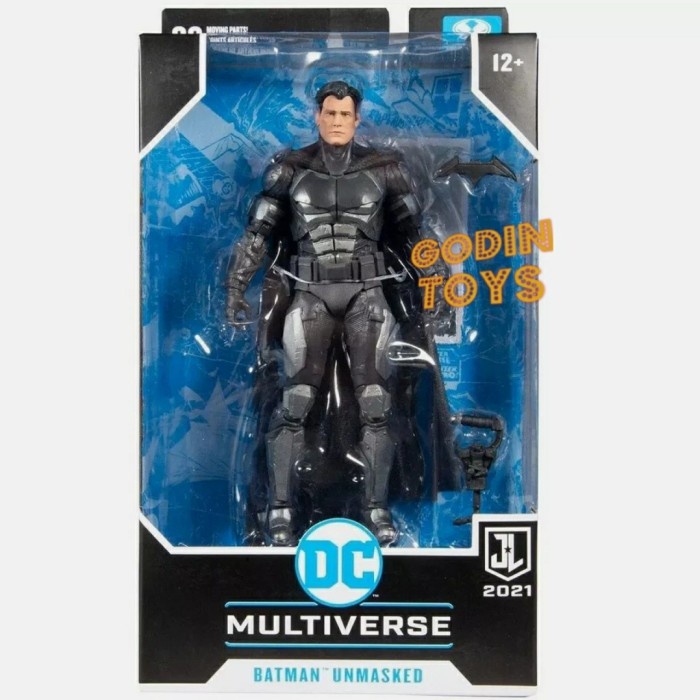 ✨New Mcfarlane Batman Unmasked Dc Exclusive Ee Zack Snyder Justice League Berkualitas