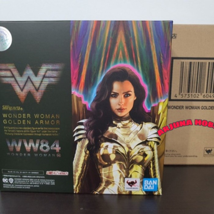 ✨Baru Shf Wonder Woman Golden Armor Limited
